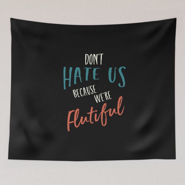 Item preview, Funny Flute Pun Flutiful designed and sold by whyitsme.