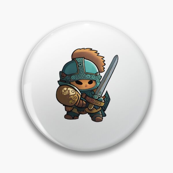 Item preview, Warrior With Sword And Shield designed and sold by TaurusDigital.