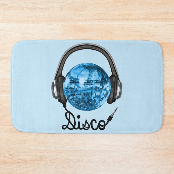 Item preview, Blue Disco Ball Music Headphones designed and sold by Deborah Camp.