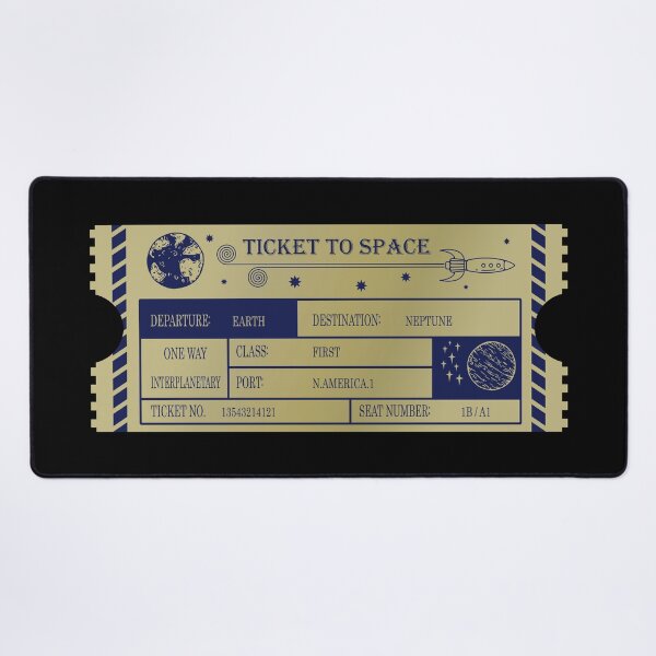 Item preview, Vintage Ticket to Space _ Neptune designed and sold by jc007.