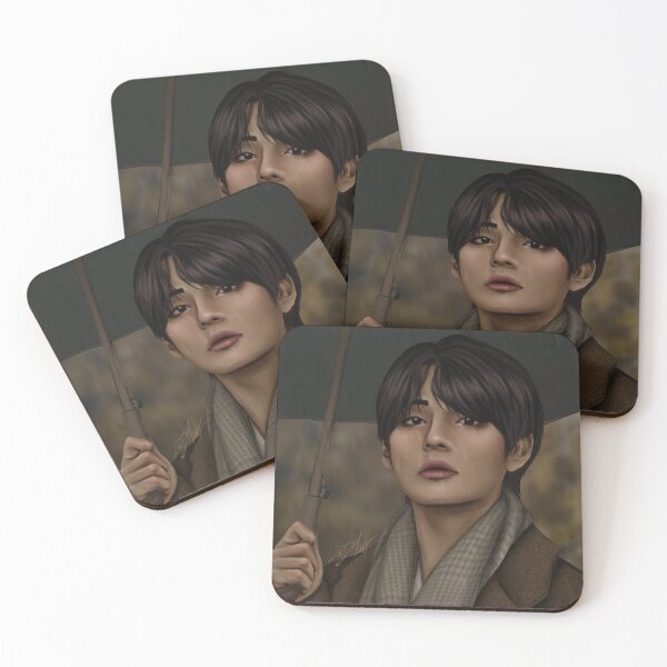 Item preview, Cozy Taehyung in the rain designed and sold by lordmooh.