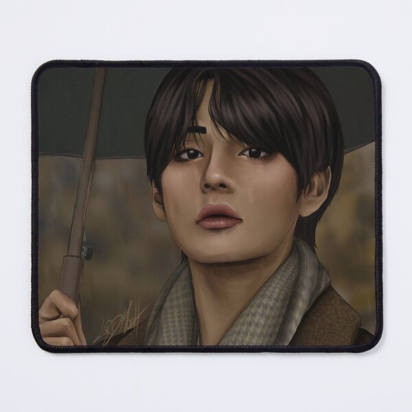 Item preview, Cozy Taehyung in the rain designed and sold by lordmooh.