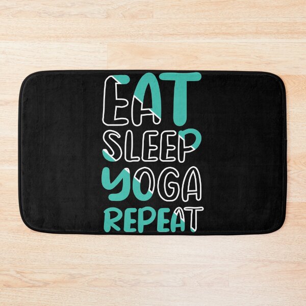 Item preview, Eat sleep yoga repeat designed and sold by Best-Designers.