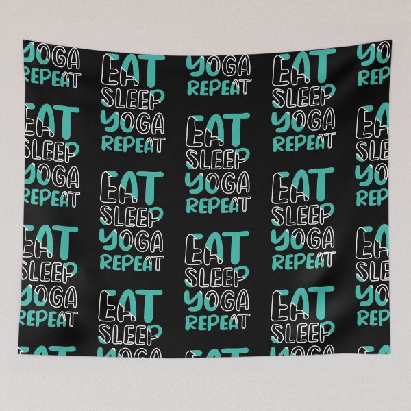 Item preview, Eat sleep yoga repeat designed and sold by Best-Designers.