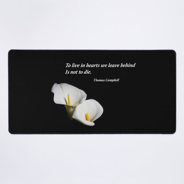 Item preview, Words from the poem 'Hallowed Ground' designed and sold by ThatsNovelGifts.