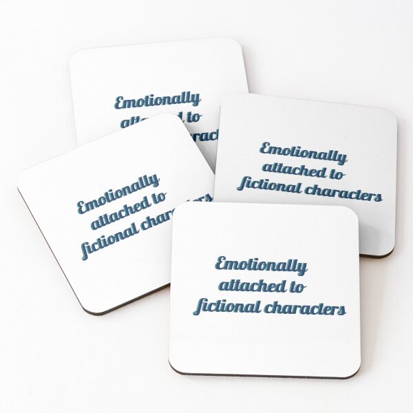 Item preview, Emotionally attached to fictional characters designed and sold by NURANI AKTER.