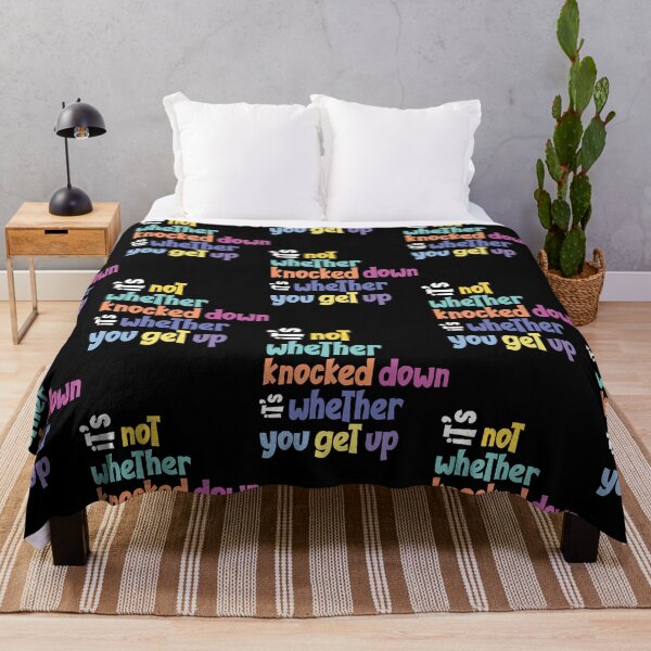 Item preview, It's not whether knocked down it's whether you get up designed and sold by Best-Designers.