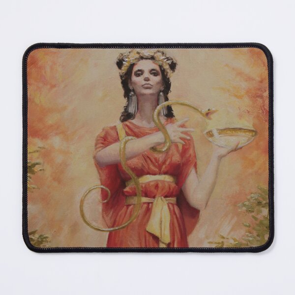 Item preview, Hygeia - Goddess of preventative good health designed and sold by Leo Plaw.