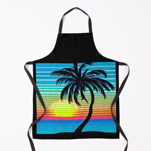 Item preview, 80's Retro Palm Tree Sunset designed and sold by JerichoYork.