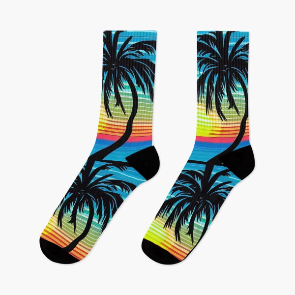 Item preview, 80's Retro Palm Tree Sunset designed and sold by JerichoYork.