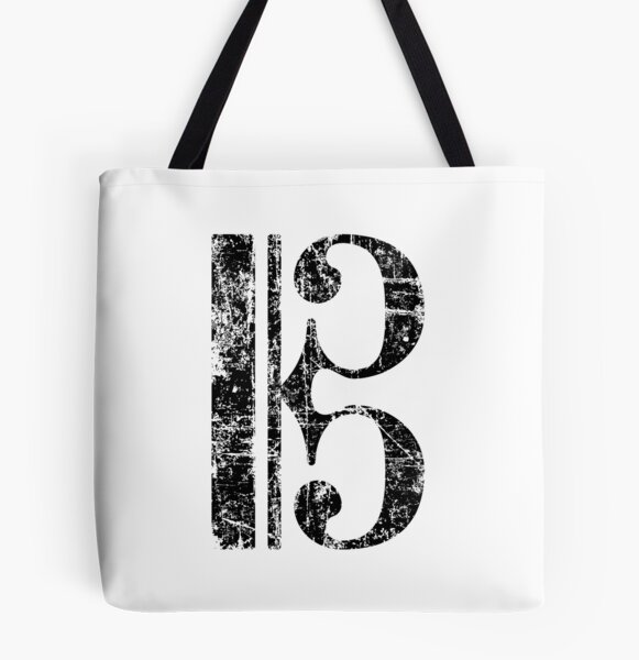 Alto Clef Tote Bag Music Gift Viola Tote Bag 