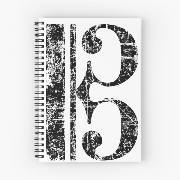 Item preview, C-Clef, Alto Clef, Viola Key, Tenor Clef Vintage Black designed and sold by theshirtshops.