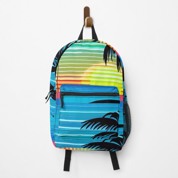 Item preview, 80's Retro Palm Tree Sunset designed and sold by JerichoYork.