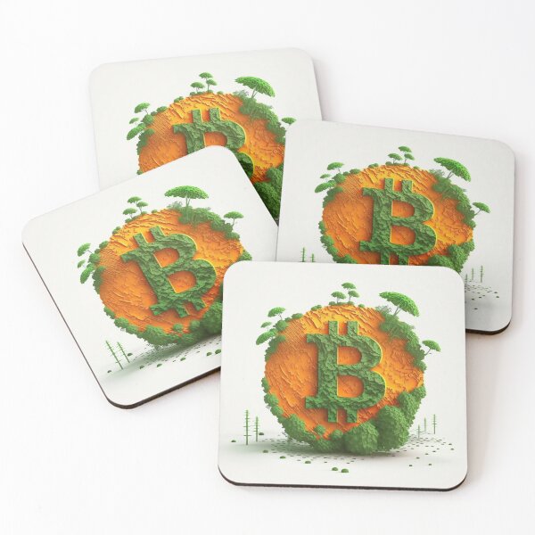 Item preview, bitcoin logo growth in the garden designed and sold by masphie.