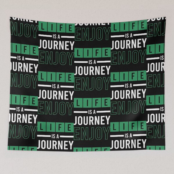 Item preview, Life is a journey enjoy designed and sold by Best-Designers.