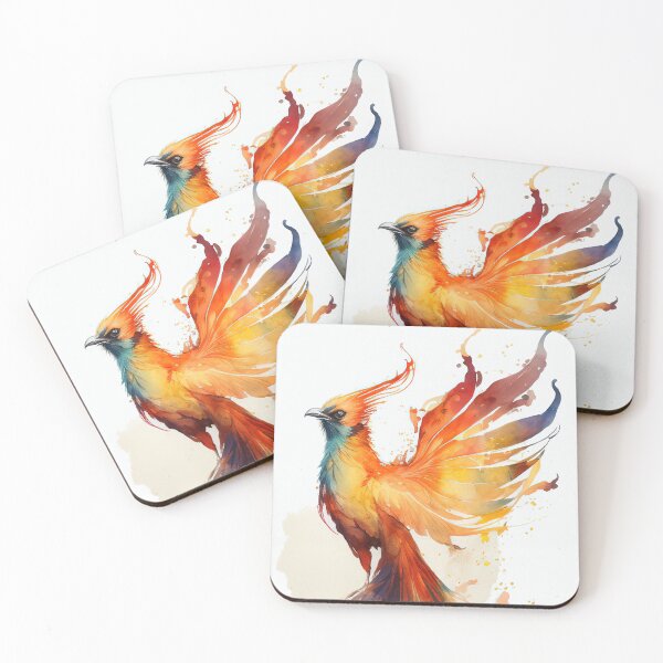 Item preview, Phoenix Watercolour designed and sold by TSGart.