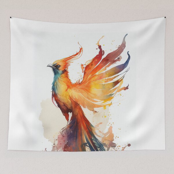 Item preview, Phoenix Watercolour designed and sold by TSGart.