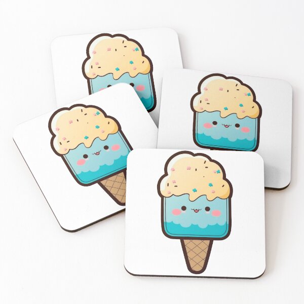 Item preview, Sweet Cute Ice Cream designed and sold by Giggl'n Gopher.