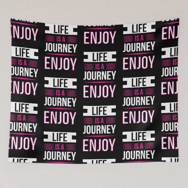 Item preview, Life is a journey enjoy designed and sold by Best-Designers.