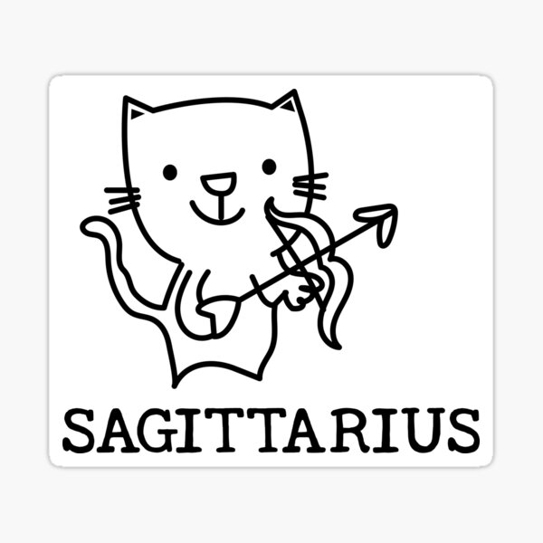 Item preview, Cat Sagittarius designed and sold by JCartoons.