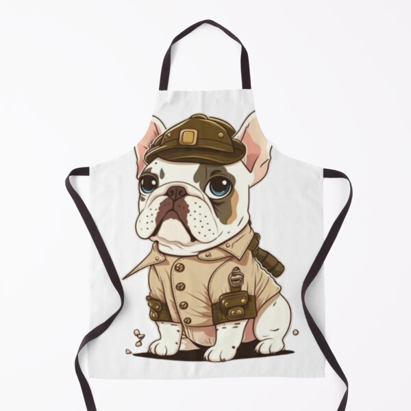 Item preview, Frenchie the Soldier French Bulldog designed and sold by PetsEnough.