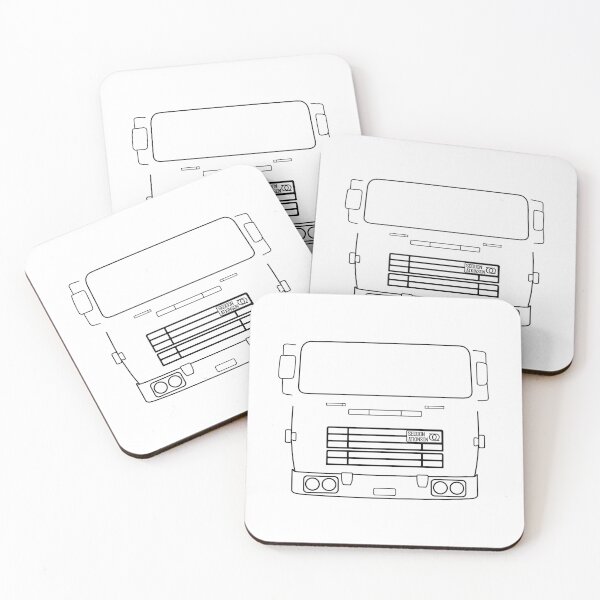 Item preview, Seddon Atkinson 400 classic lorry outline (black) designed and sold by soitwouldseem.