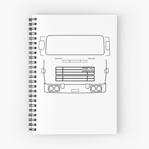 Item preview, Seddon Atkinson 400 classic lorry outline (black) designed and sold by soitwouldseem.