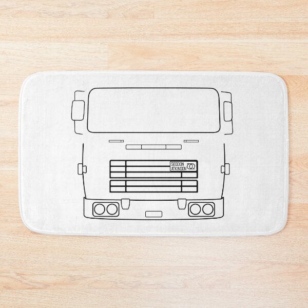 Item preview, Seddon Atkinson 400 classic lorry outline (black) designed and sold by soitwouldseem.