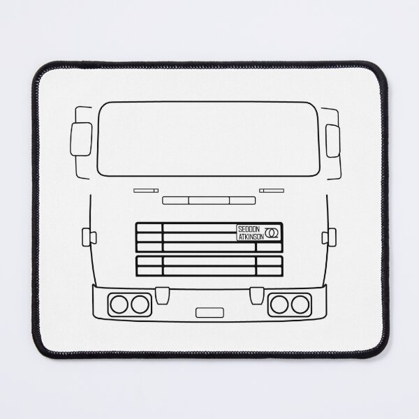 Item preview, Seddon Atkinson 400 classic lorry outline (black) designed and sold by soitwouldseem.