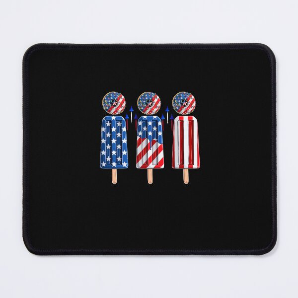Item preview, America 4th of July Popsicle Ice Cream US Flag Patriotic  designed and sold by boomthetees.