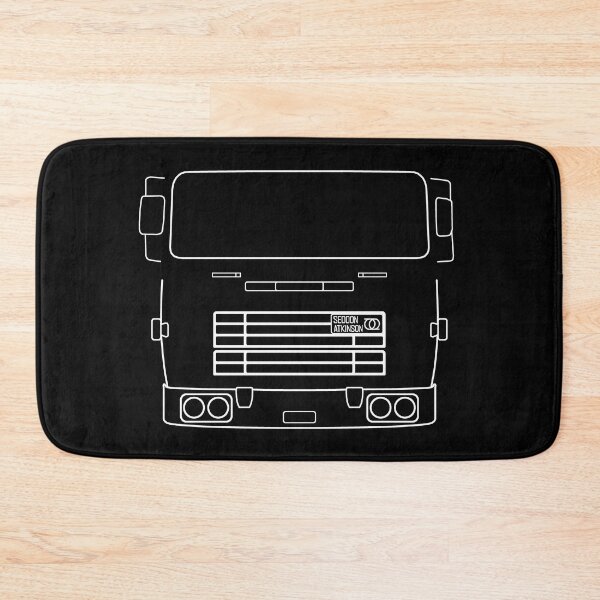 Item preview, Seddon Atkinson 400 classic lorry outline (white) designed and sold by soitwouldseem.