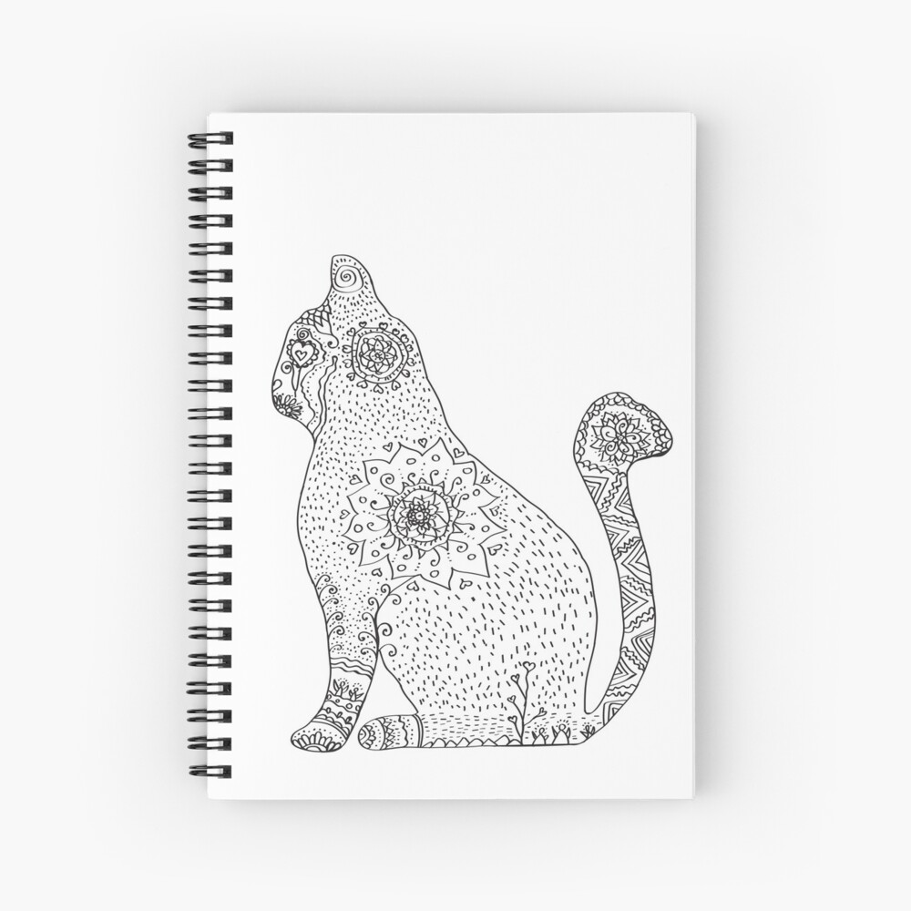 Item preview, Spiral Notebook designed and sold by Manitarka.