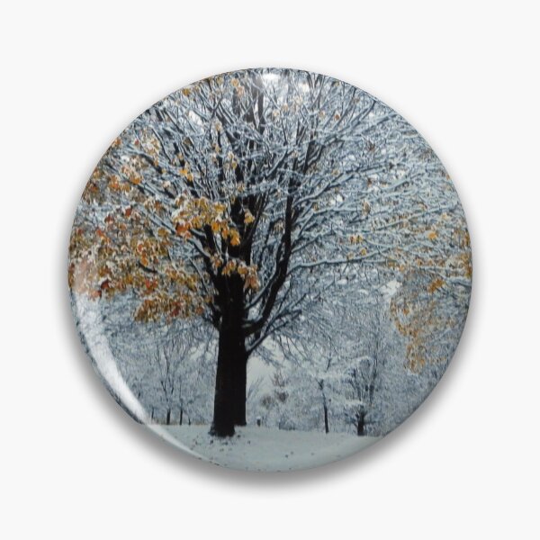 Item preview, Autumn Leaves left on Winter Trees designed and sold by PhotosBySusanne.