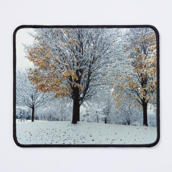 Item preview, Autumn Leaves left on Winter Trees designed and sold by PhotosBySusanne.