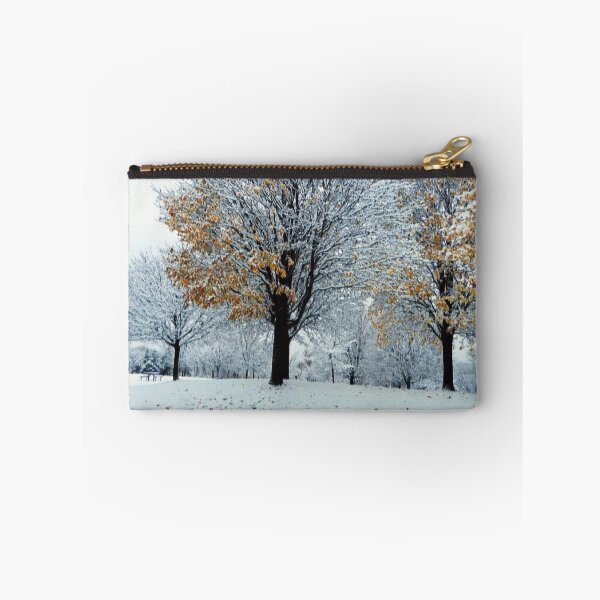 Item preview, Autumn Leaves left on Winter Trees designed and sold by PhotosBySusanne.