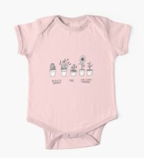 Plants Are Friends Short Sleeve Baby One-Piece