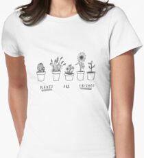 Plants Are Friends Women's Fitted T-Shirt