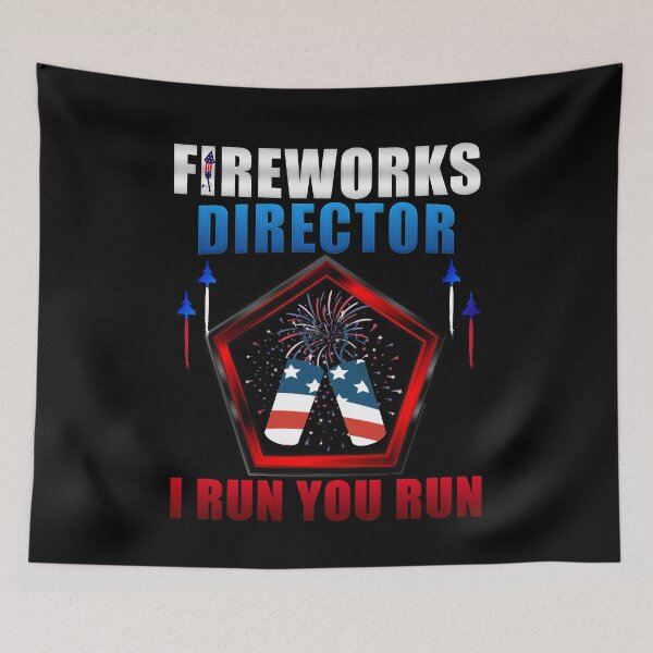 Item preview, Great American Fireworks Director I Run  designed and sold by boomthetees.