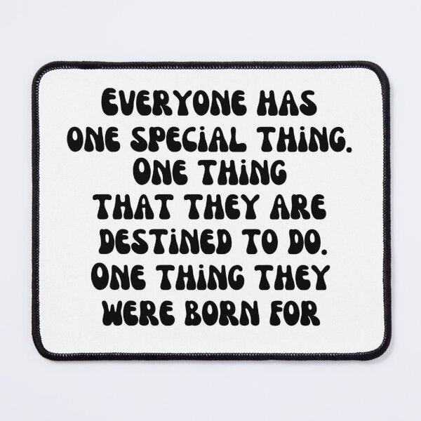 Item preview, Special Thing-Black designed and sold by DrawingAndText.