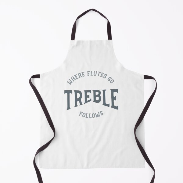 Item preview, Funny Flute Quote Where Flutes Go Treble Follows designed and sold by whyitsme.