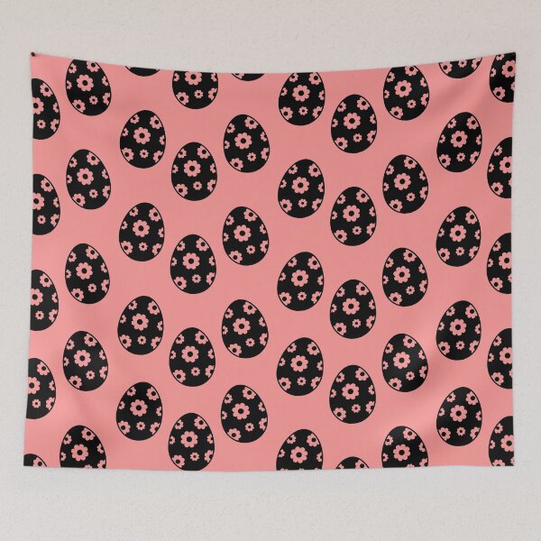 Item preview, Easter eggs,pink,pattern designed and sold by cutecrazytshirt.