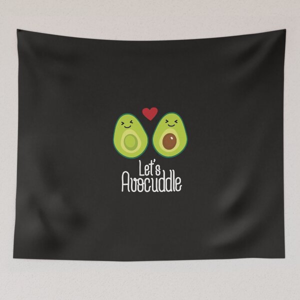 Item preview, Let's Avoduddle avocado on dark designed and sold by Paul Foreman.