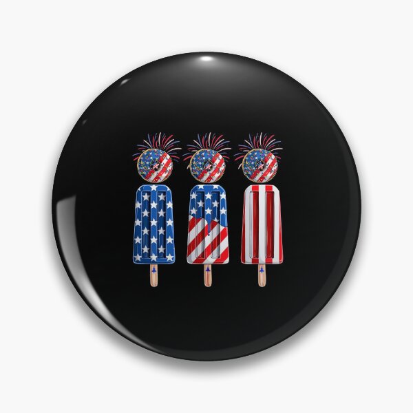 Item preview, Ice Cream 4th Of July American Flag Patriotic Men Women  designed and sold by boomthetees.