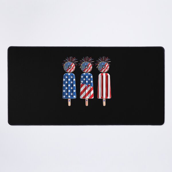 Item preview, Ice Cream 4th Of July American Flag Patriotic Men Women  designed and sold by boomthetees.