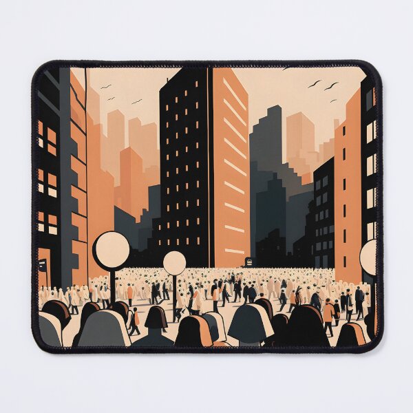 Item preview, Protest in the city designed and sold by AgitProPrints.