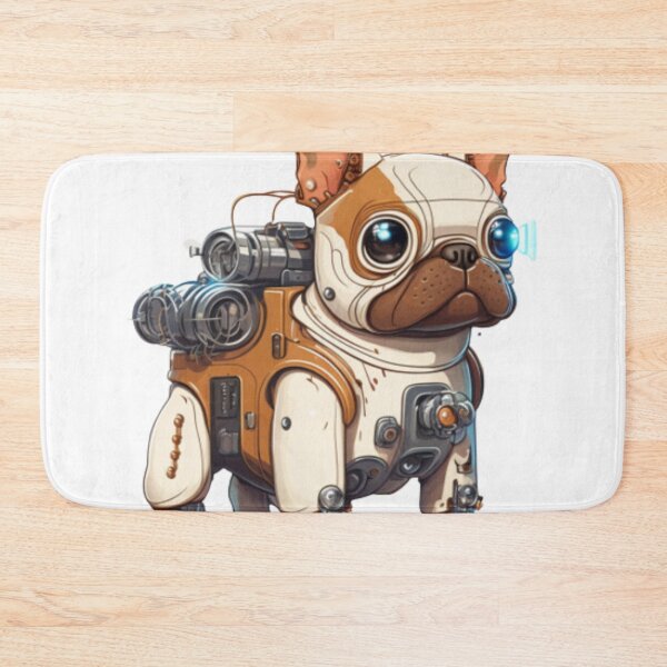Item preview, Frenchie the Robot French Bulldog  designed and sold by PetsEnough.