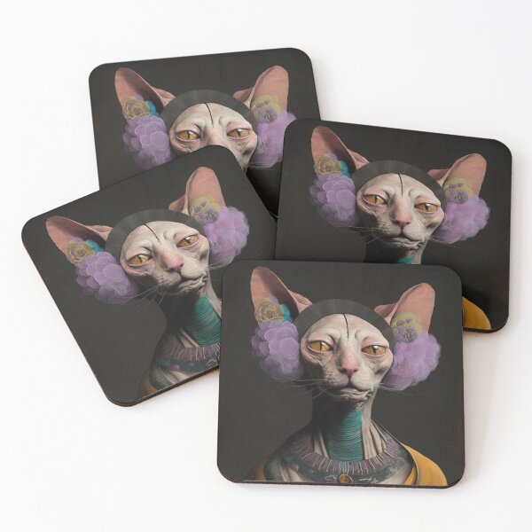 Item preview, Artistic magical Sphynx cat designed and sold by bellabitis.