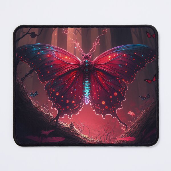 Item preview, Fantasy Red Butterfly designed and sold by elnixart.
