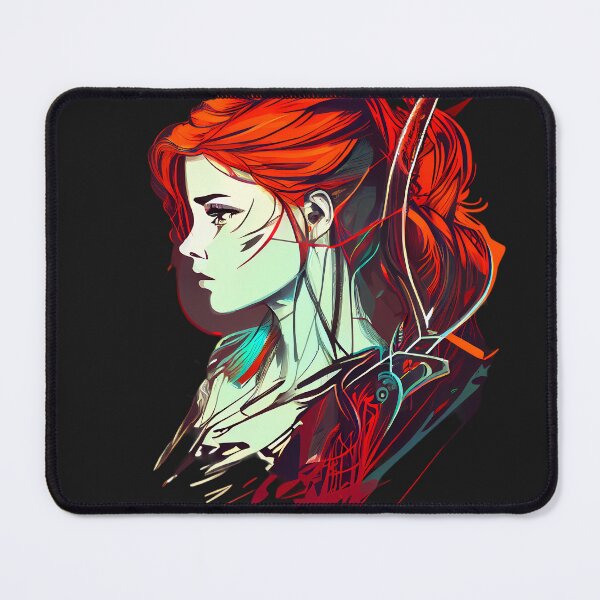 Item preview, Flame Haired Warrior: Scarlet designed and sold by MTJ-Mushrooms.