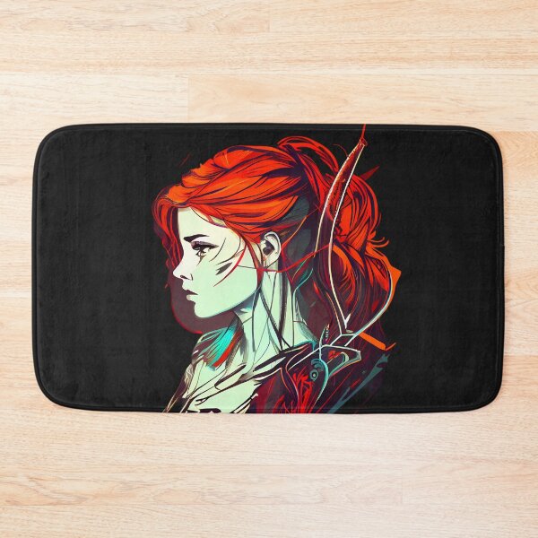 Item preview, Flame Haired Warrior: Scarlet designed and sold by MTJ-Mushrooms.
